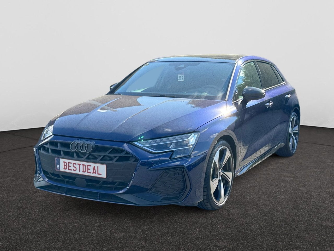 Audi A3 Sportback BUSINESS EDITION S LINE 35 TFSI 150 PK S T, Automaat, Sportstoelen, Blauw, Berline