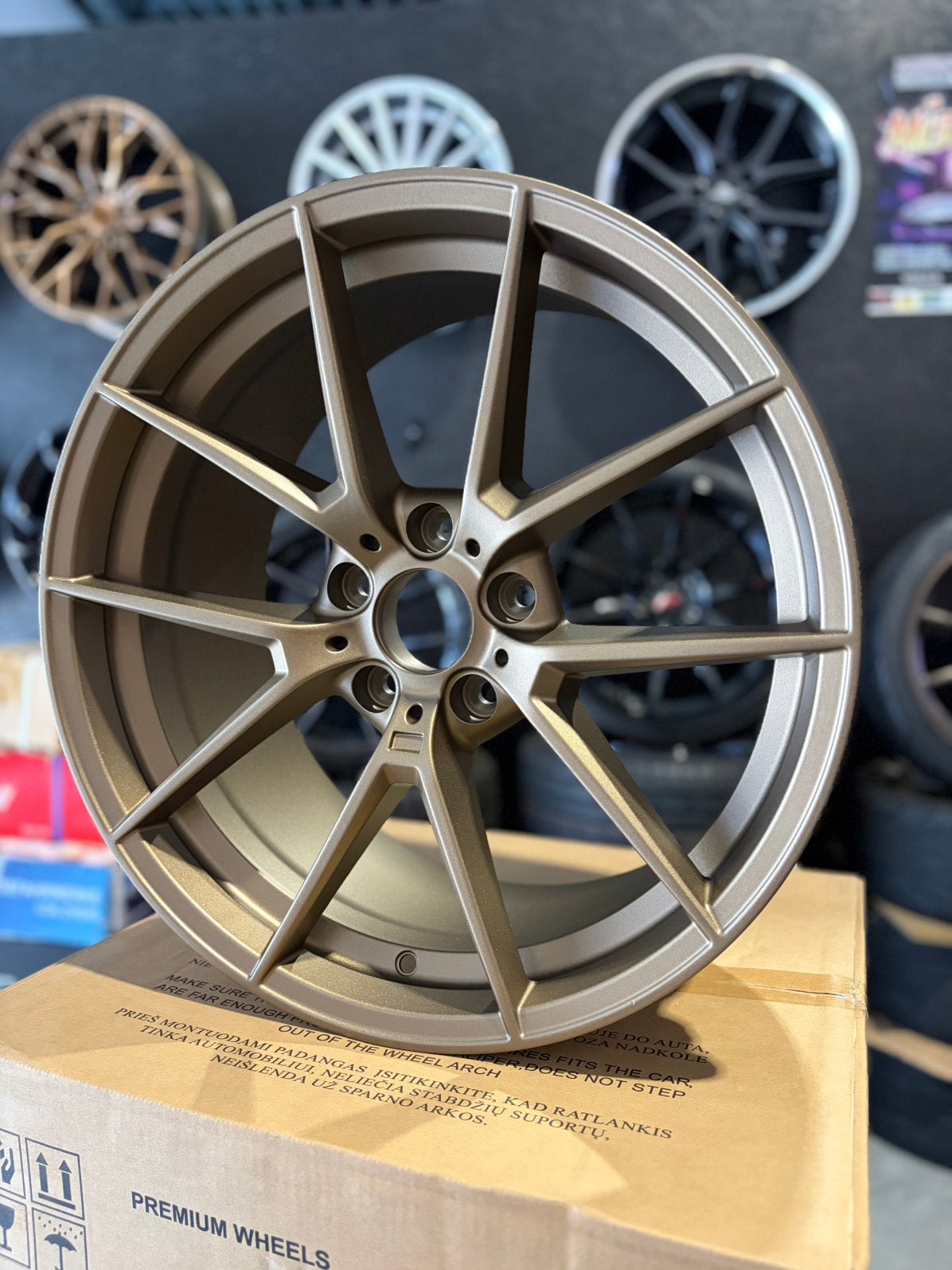 19” style 763m velgen matt bronze, Auto diversen, Autosport-onderdelen, Ophalen, Nieuw