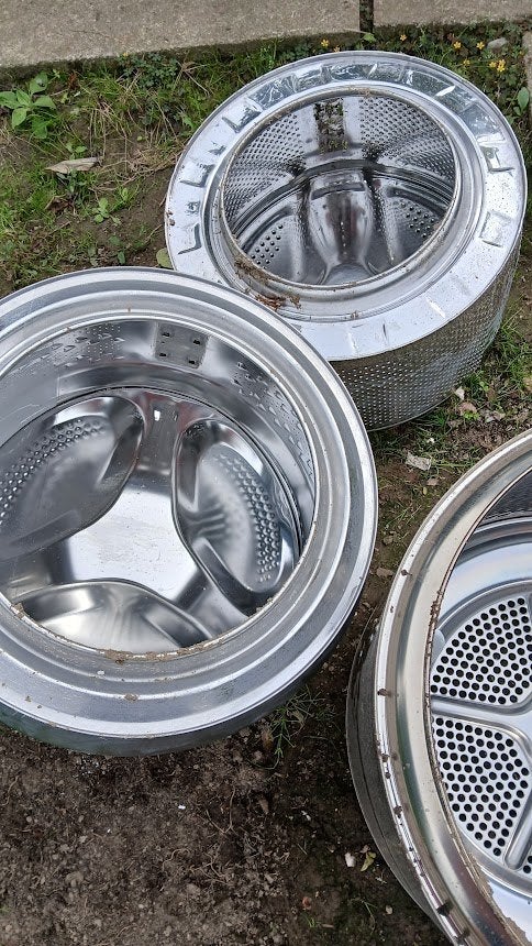 trommels van wasmachine/droogkast, Ophalen