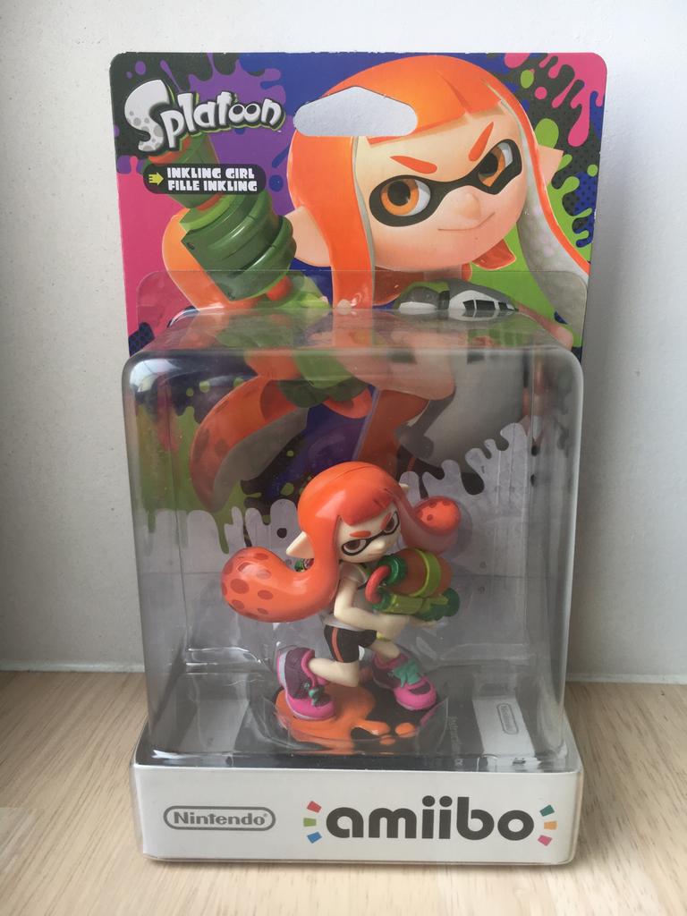 Amiibo Inkling Girl (Splatoon), Games en Spelcomputers, Ophalen of Verzenden, Nieuw