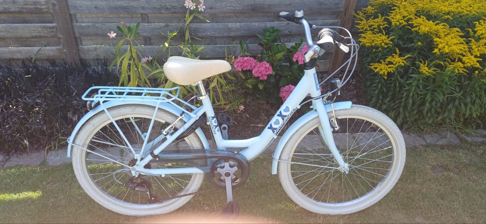 Meisjesfiets 22 inch merk bike Fun Kids XOXO, Ophalen, 22 inch, Versnellingen