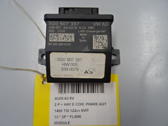 UNITE ELECTRONIQUE Audi A3 (8V1 / 8VK) (5Q0907357), Utilisé, Audi