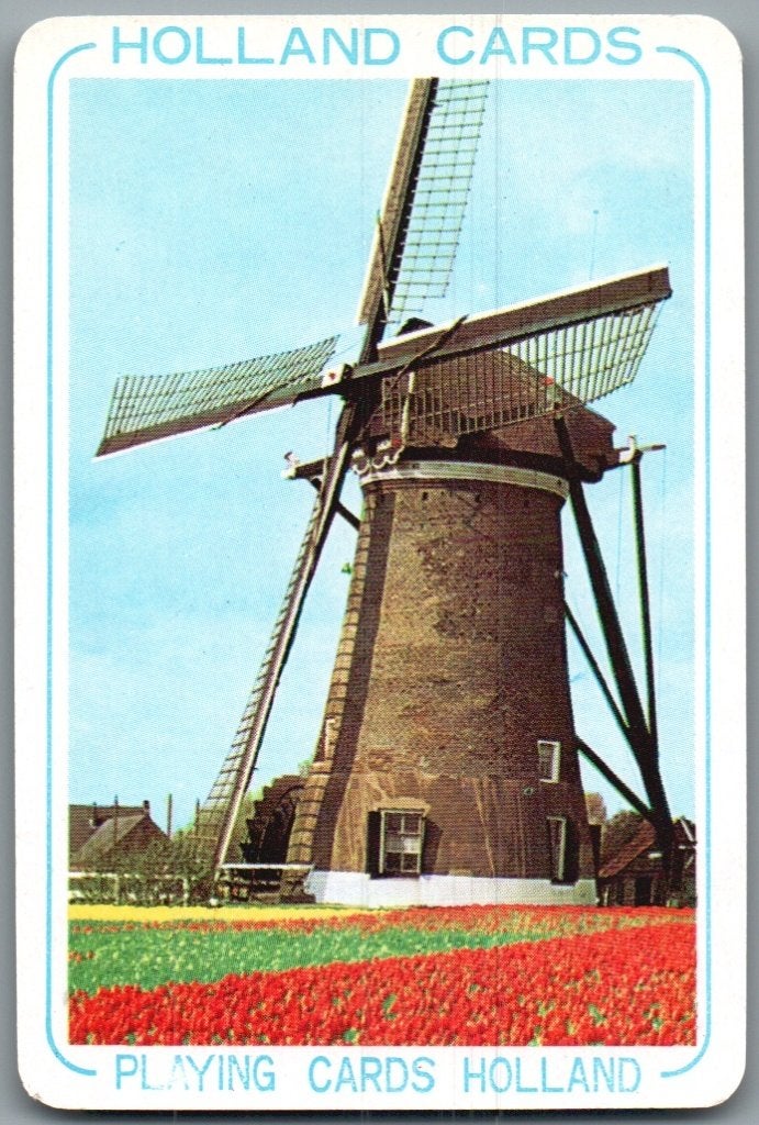 speelkaart - LK15849 - Molen, Ophalen of Verzenden, Zo goed als nieuw, Speelkaart(en)