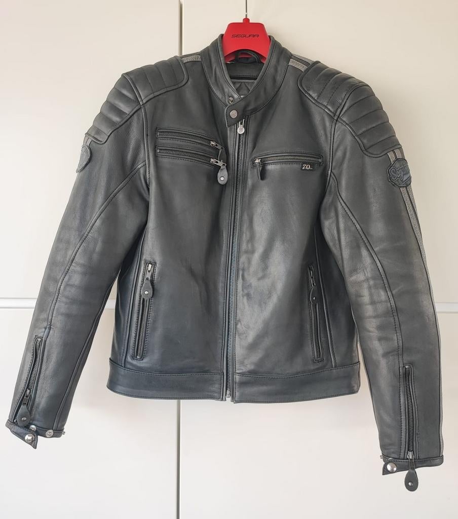Motorjas Segura Ventura M Leder Heren, Motoren, Ophalen of Verzenden, Heren, Jas | leer, Segura
