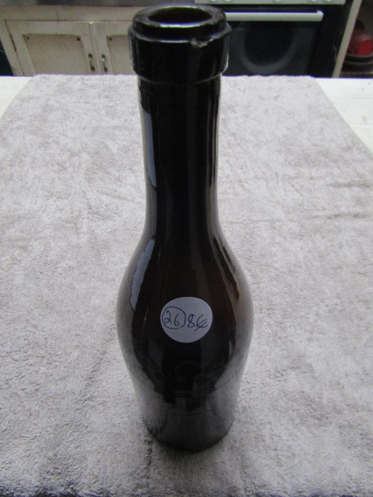 Bouteilles de vin vide, verre soufflé, H29-D8-P4, 1200g, Enlèvement ou Envoi