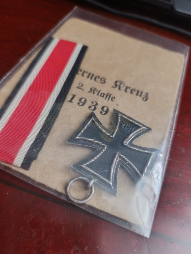 belle croix de fer complete avec sont envelope, Verzamelen, Militaria | Tweede Wereldoorlog, Ophalen of Verzenden