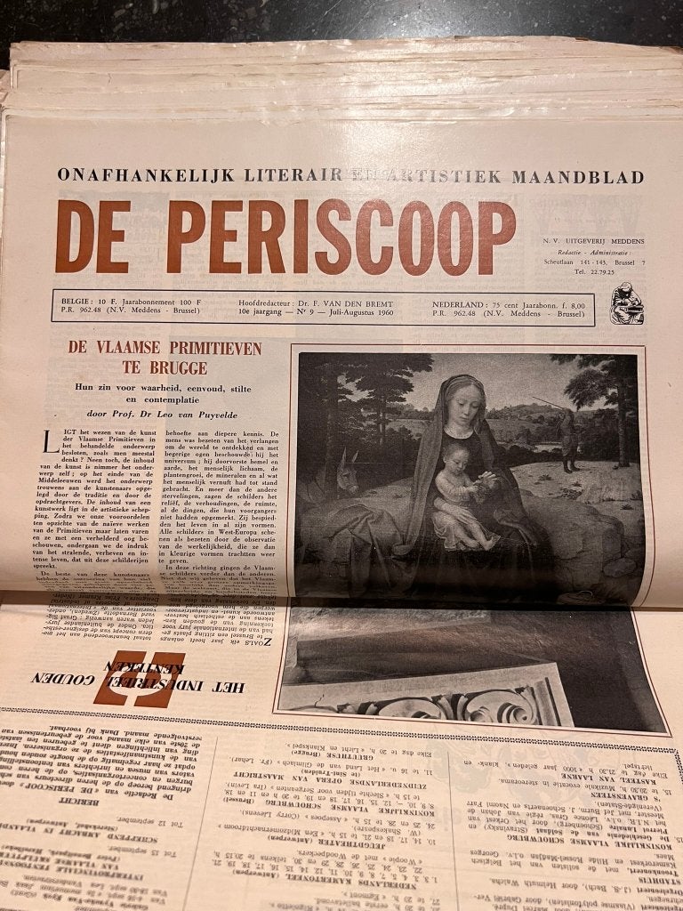 De Periscoop, Onafhankelijk literair en artistiek Maandblad, Ophalen of Verzenden, Gelezen, Krant