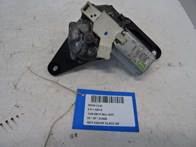 MOTEUR ESSUIE-GLACE ARRIÈRE Renault Clio II (BB / CB), Renault, Mevr. I. Hauben, Utilisé, Rue de l'Espoir 34 34
4030  GRIVEGNÉE, BE