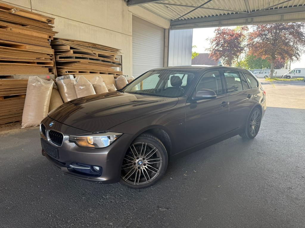 BMW 316d Touring Diesel • Zuinig & Betrouwbaar!, Auto's, BMW, Radio, 1995 cc, Zwart, Bruin