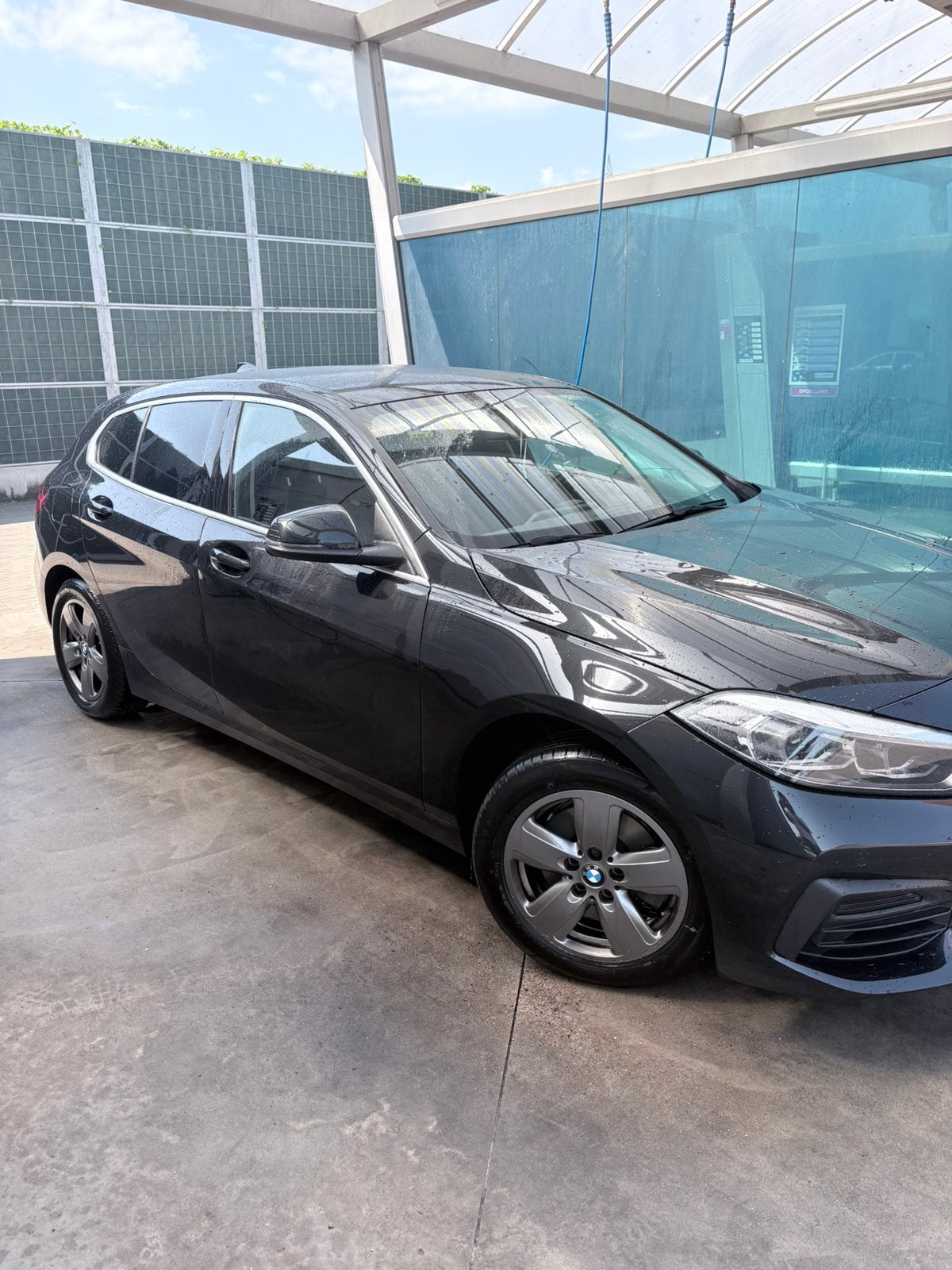 Bmw 1reeks, Auto's, BMW, Voorwielaandrijving, 1 Reeks, Euro 6, Zwart