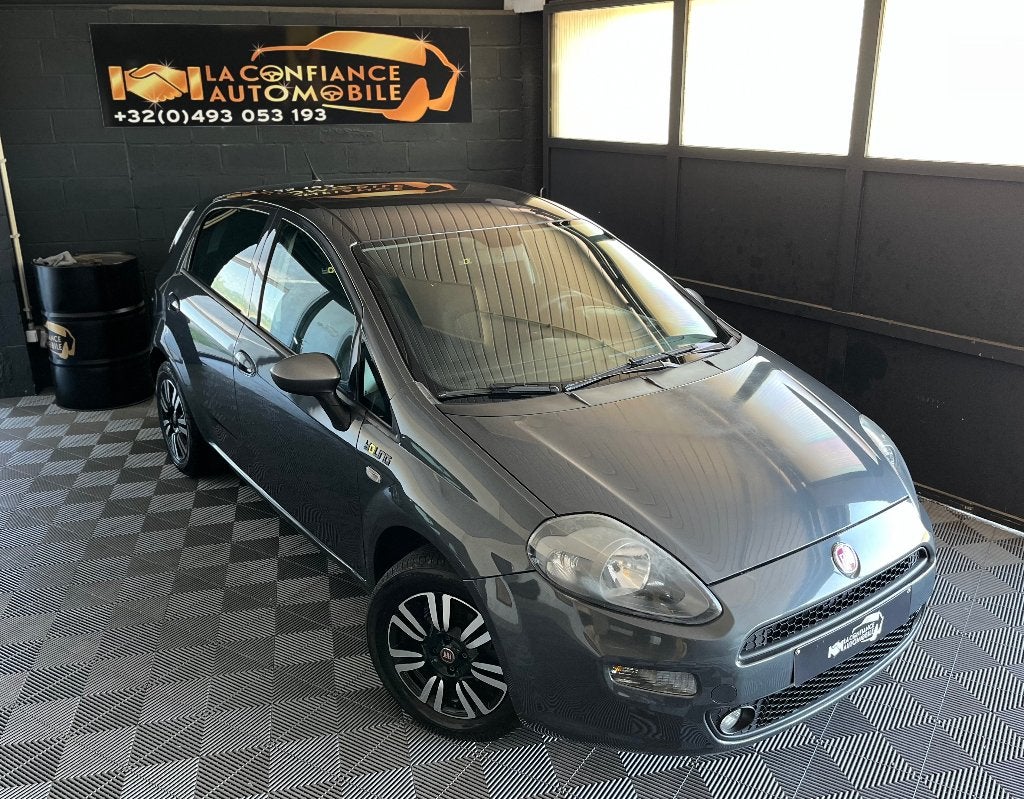 Fiat Punto 1.2i Young 1er Propriétaire Garantie 12 mois, Autos, 1242 cm³, Argent ou Gris, Achat, Euro 6