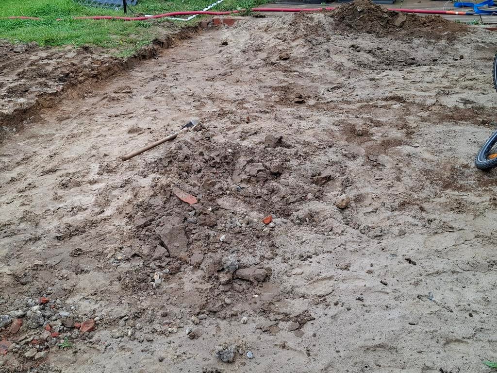 Gratis opvulgrond, Ophalen