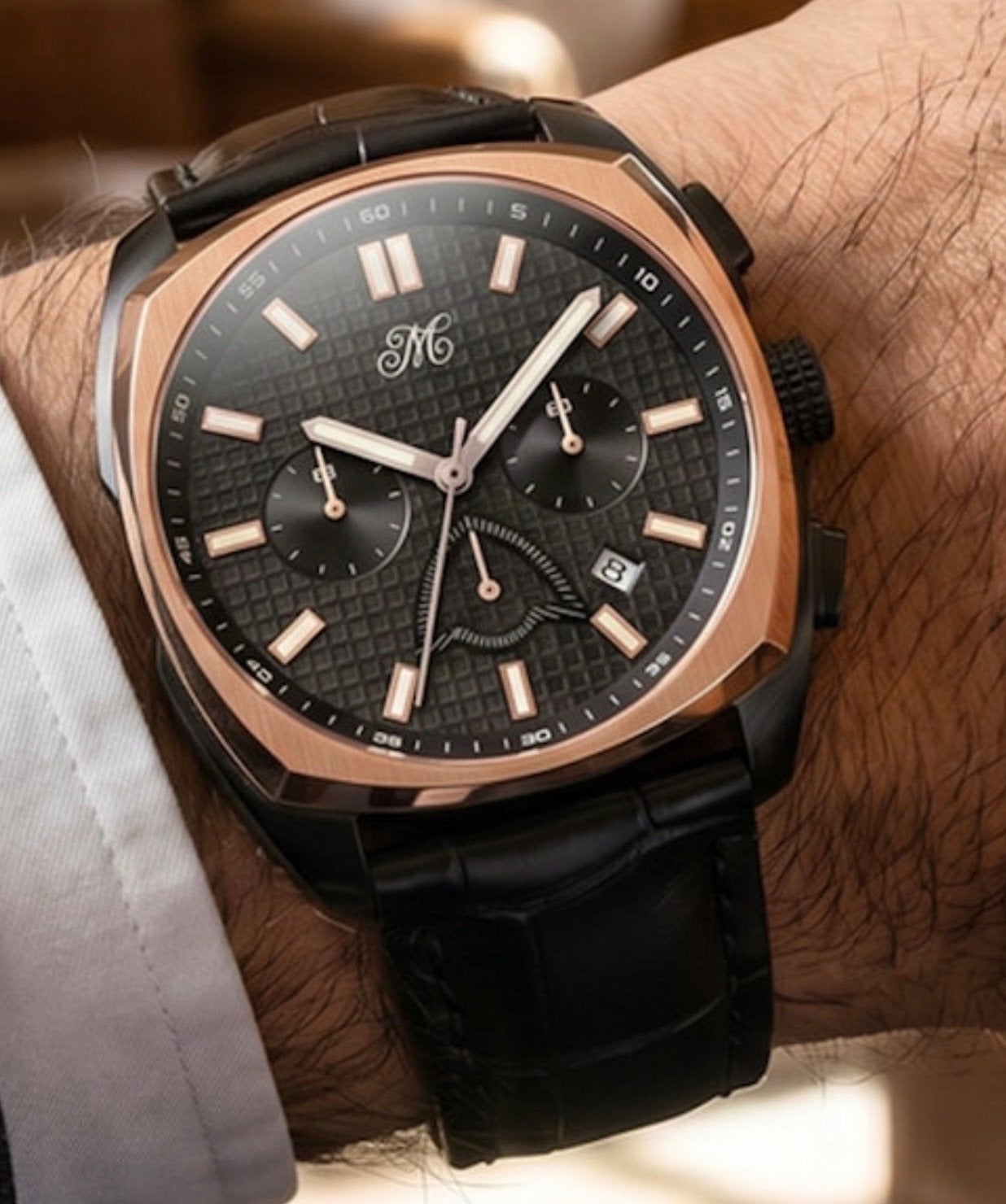 MAXIM MORRE ONE CHRONO VAUT499€! 💯%NEUF AVEC CERTIFICAT, Enlèvement ou Envoi, Neuf
