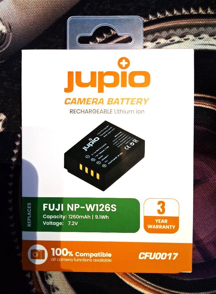 Jupio batterij voor Fuji, Ophalen, Nieuw, Oplaadbaar