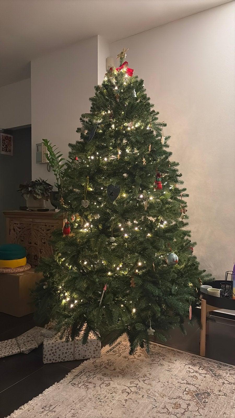 Kerstboom 7ft goede kwaliteit (National Tree Company), Diversen, Ophalen, Gebruikt