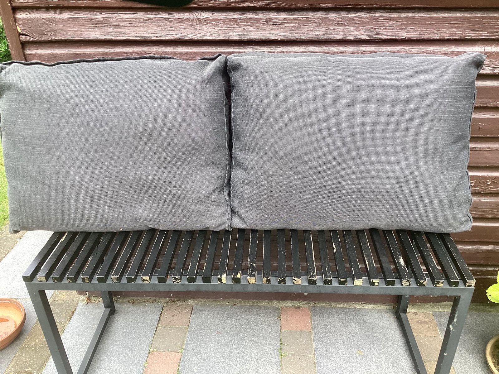 Rugkussens voor palletzetel, Jardin & Terrasse, Enlèvement, Comme neuf