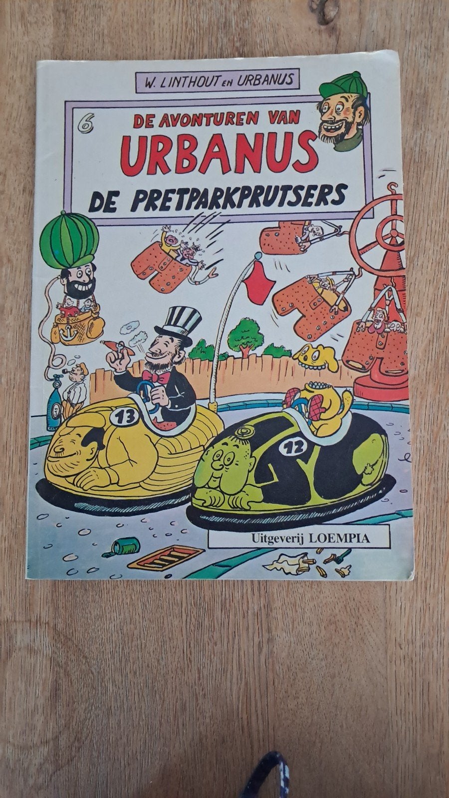 album dédicacé Urbanus- de Amusement Park Prutsers, Enlèvement ou Envoi