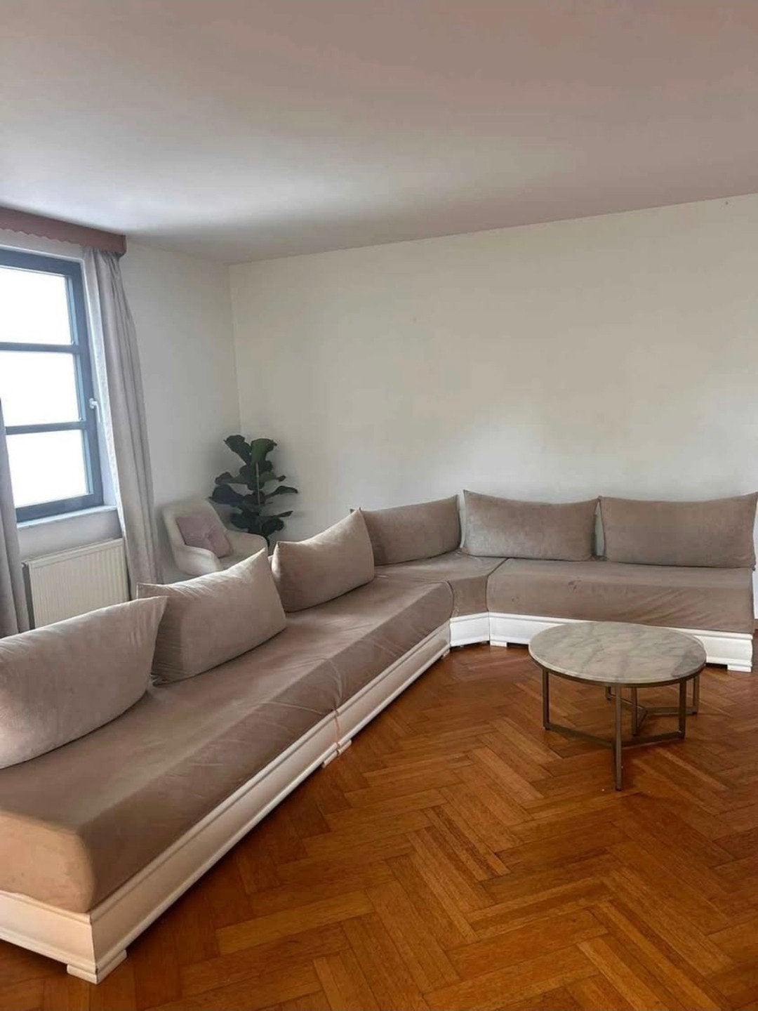 salon marocain, Ophalen