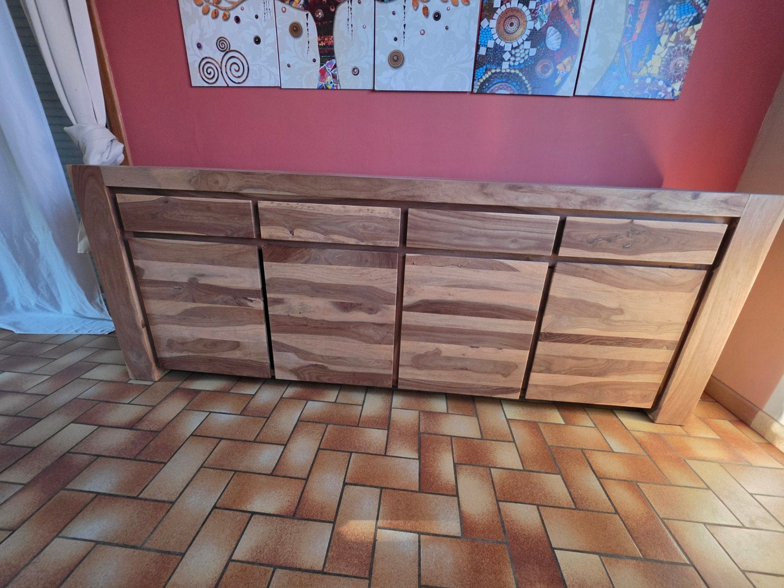 Buffet, table salle a manger, table haute et meuble tv, Maison & Meubles, Enlèvement