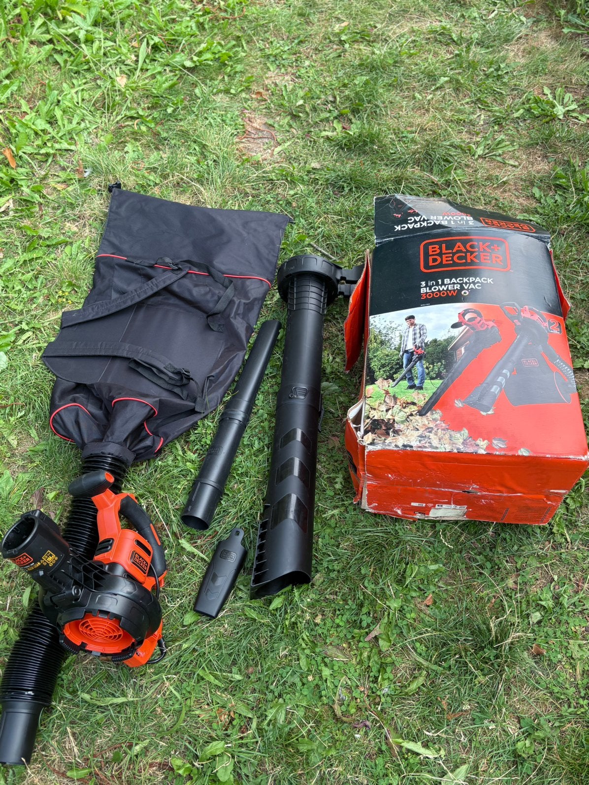 black decker, Tuin en Terras, Ophalen, Zo goed als nieuw