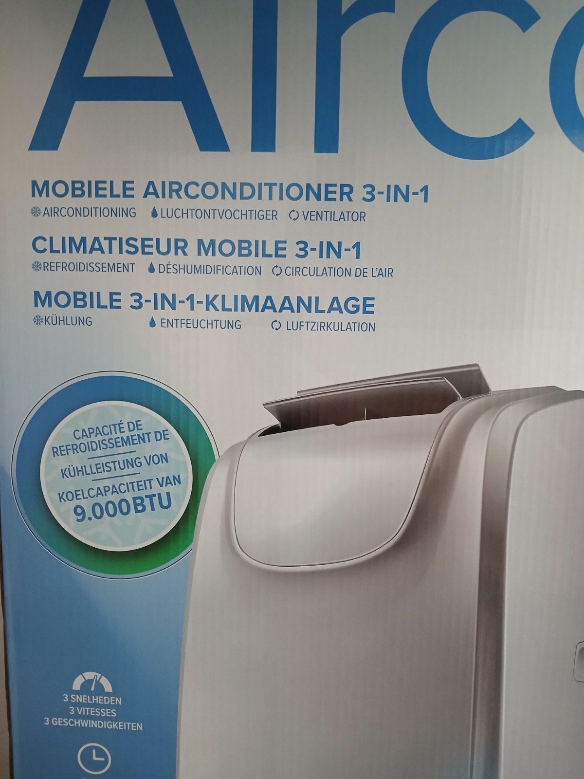Airco niuewe 2keer gebruikt, Enlèvement