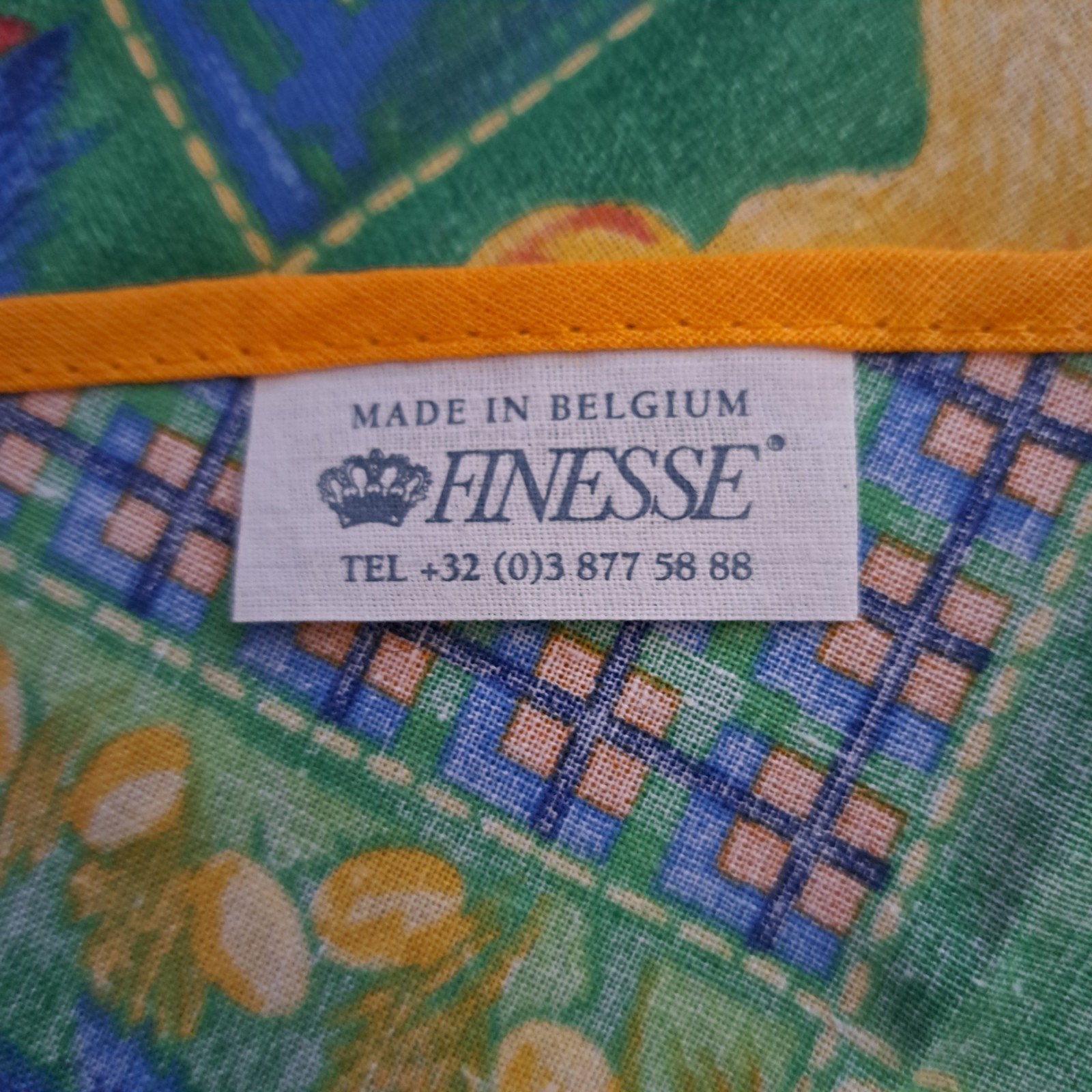 Finesse gecoat tafelkleed rond 158 cn Nieuw, Huis en Inrichting, Keuken | Textiel, Nieuw, Tafelkleed of Tafelzeil, Overige kleuren