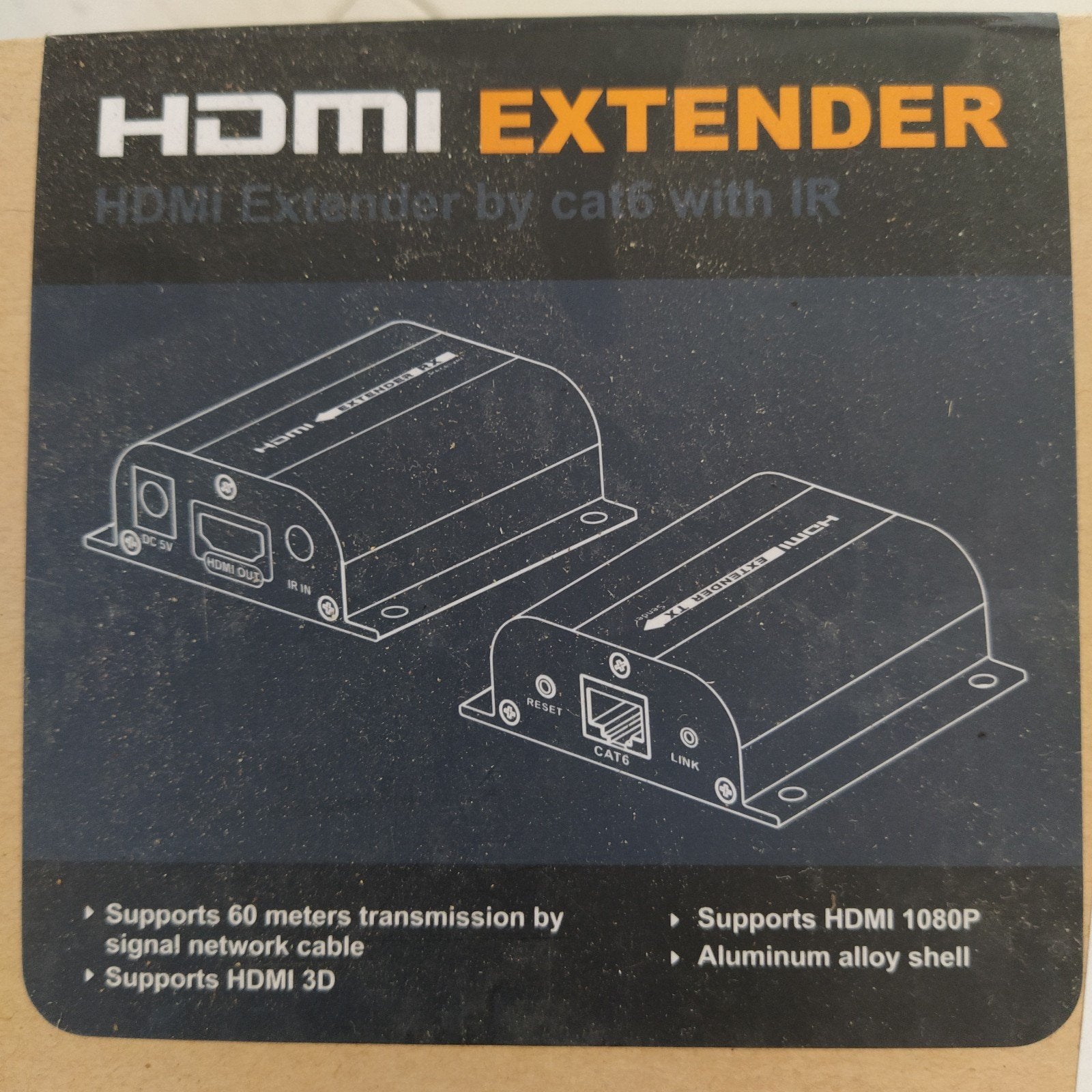 HDMI extender., TV, Hi-fi & Vidéo, Enlèvement ou Envoi