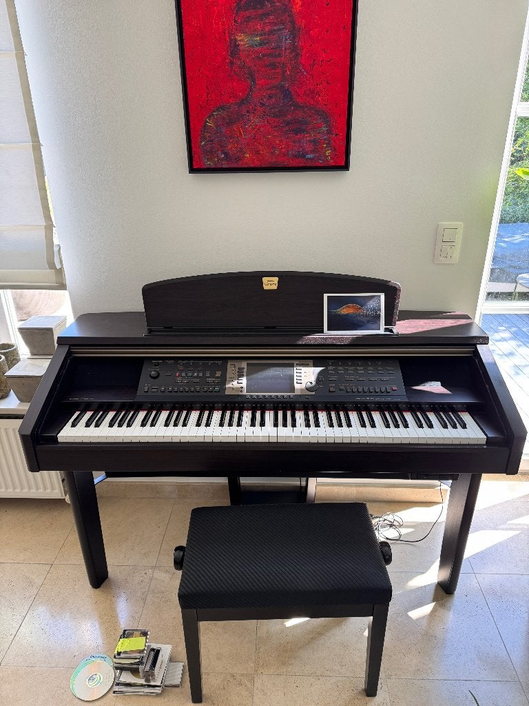Yamaha Clavinova cvp 208 piano in zeer goede staat, Musique & Instruments, Comme neuf, Enlèvement, Piano, Digital