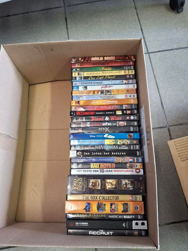 Lot dvd's, Cd's en Dvd's, Ophalen, Zo goed als nieuw