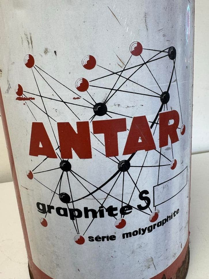 ANTAR groot oud olie blik, Verzamelen