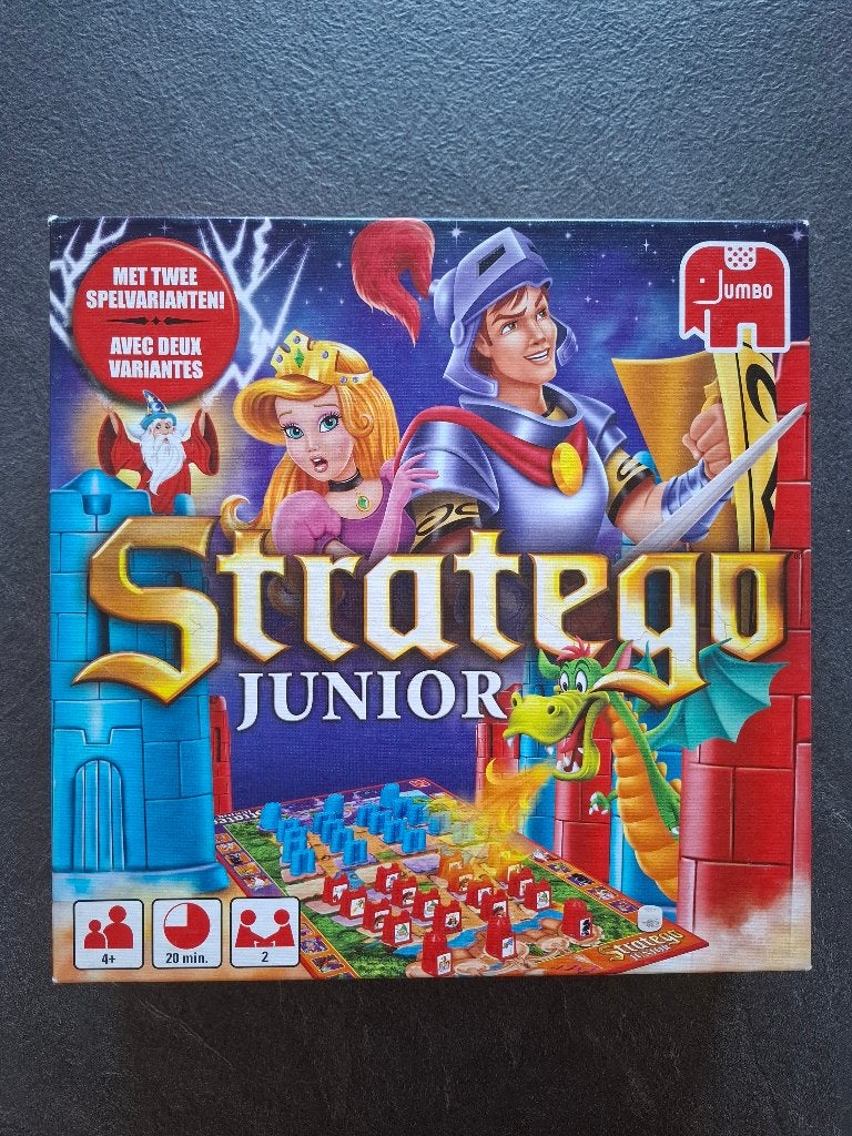 Stratego junior 4+, Hobby & Loisirs créatifs, Enlèvement, Comme neuf, JUMBO