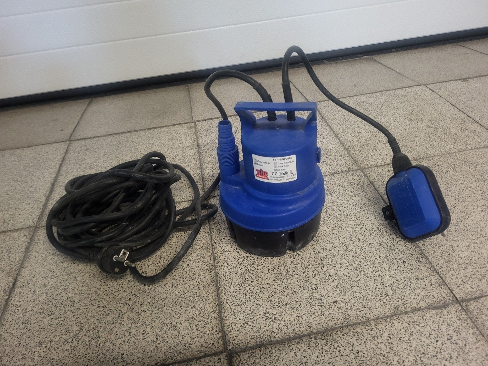 Pompe submersible, Enlèvement ou Envoi, Pompe à eaux claires