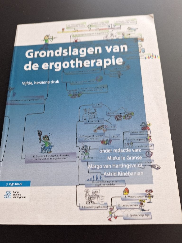 Grondslagen van de ergotherapie, Boeken, Ophalen, Nieuw