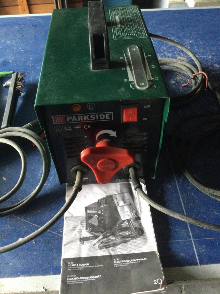 Elektrisch lasapparaat, Doe-het-zelf en Bouw, Ophalen, Gebruikt, Minder dan 150 ampère, Elektroden