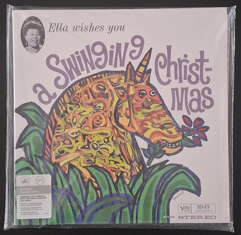 LP Ella Fitzgerald - Ella Wishes You A Swinging Christmas, CD & DVD, Vinyles | Jazz & Blues, 12 pouces, Enlèvement ou Envoi, 1940 à 1960