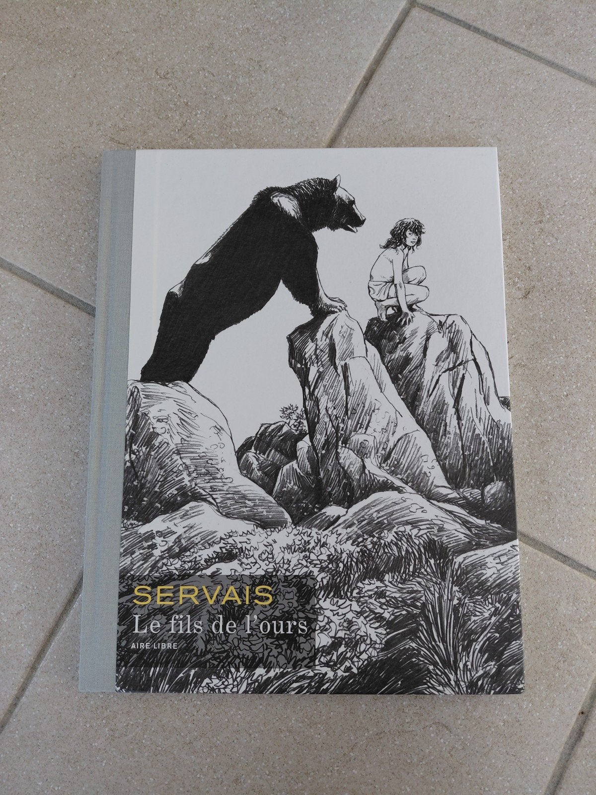 Jean-Claude Servais - Le fils de l'ours n/b, Livres, Enlèvement