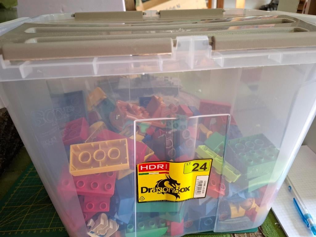 Bak met DUPLO, Ophalen, Zo goed als nieuw, Overige merken