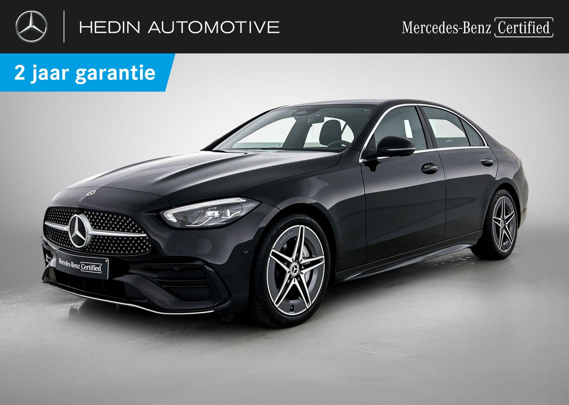 Mercedes-Benz C-Klasse 180 Berline AMG Line Dodehoekassisten, Autos, 144 g/km, Achat, 1800 kg, 4 portes
