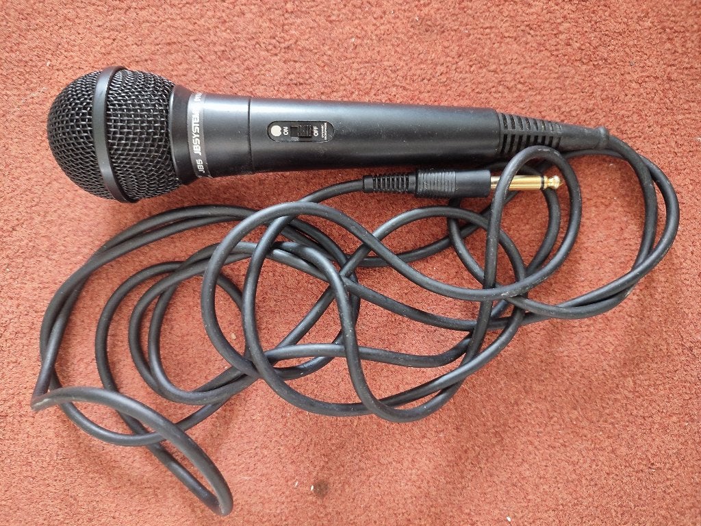 micro JB SYSTEMS, Musique & Instruments, Microphones, Enlèvement, Comme neuf, Micro chant