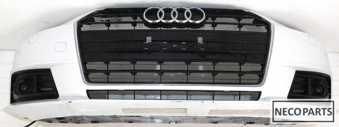 AUDI A4 B9 8W BUMPER GRILL LS9R ORIGINEEL ALLES LEVERBAAR!!!, -, Garde-boue, Audi, Utilisé
