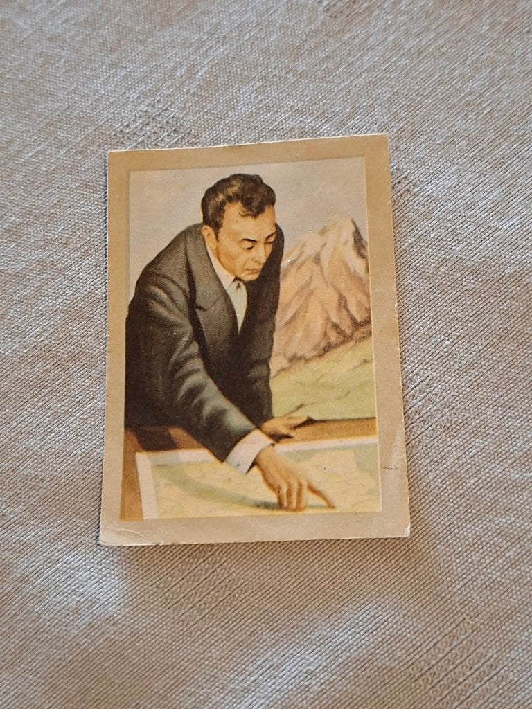 Prentje/Chromo : Jean Franco/Alpinisme/Chocolade Jacques, Verzamelen, 1960 tot 1980, Gebruikt, Ophalen of Verzenden, Prent