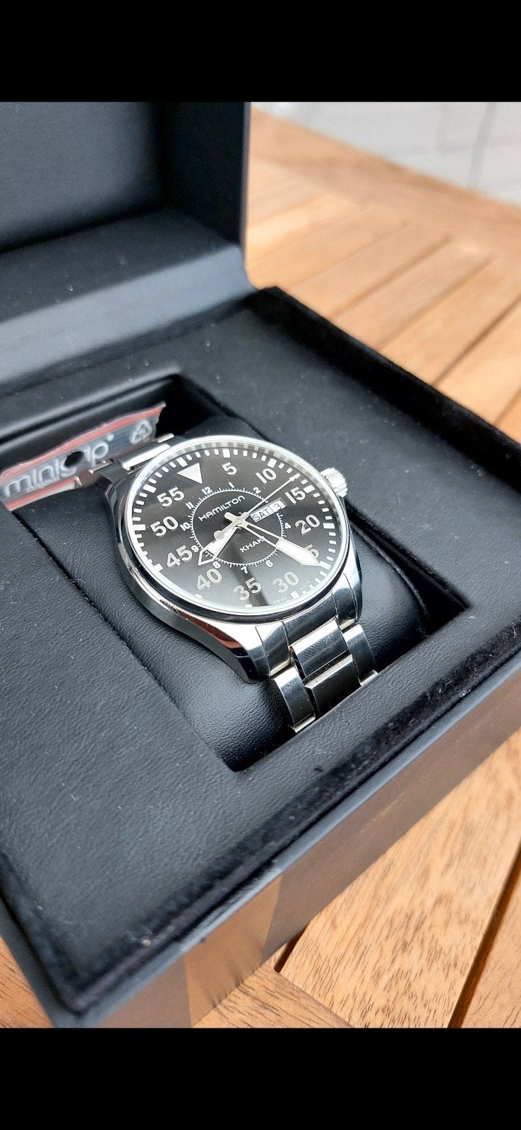 hamilton khaki aviation pilot, Handtassen en Accessoires, Horloges | Heren, Ophalen of Verzenden