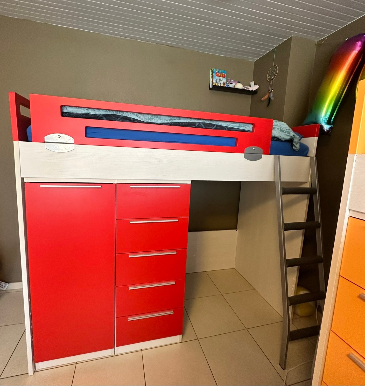 Hoogslaper, Enlèvement, Utilisé, Lit mezzanine