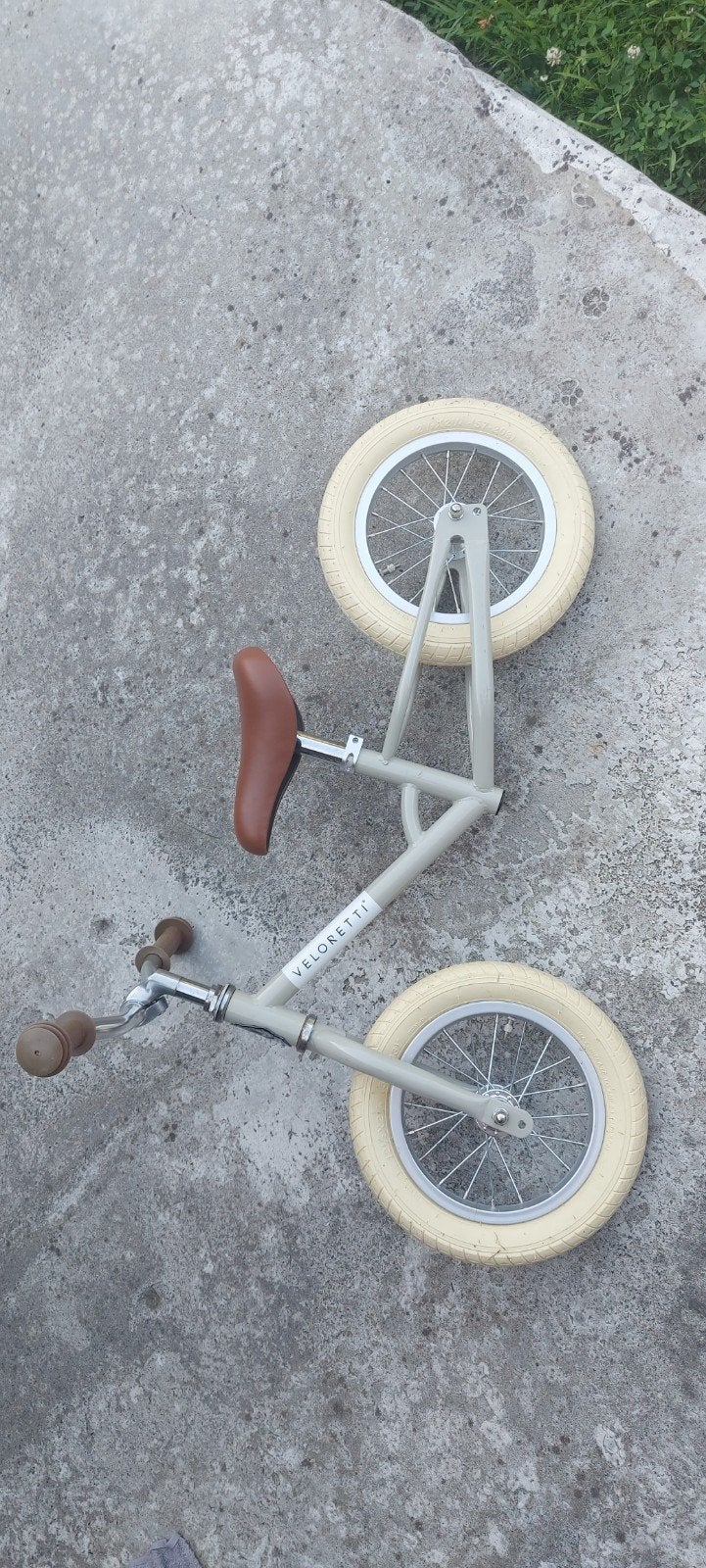 Draisienne/vélo sans pédales de Vioretti, Enlèvement