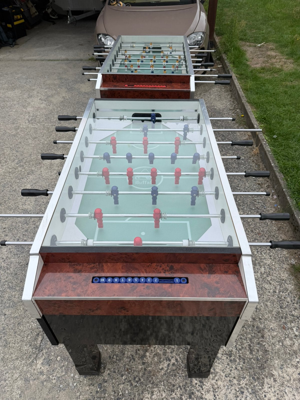 Lot de 2 babyfoot de café tres robuste, Enlèvement ou Envoi, Comme neuf