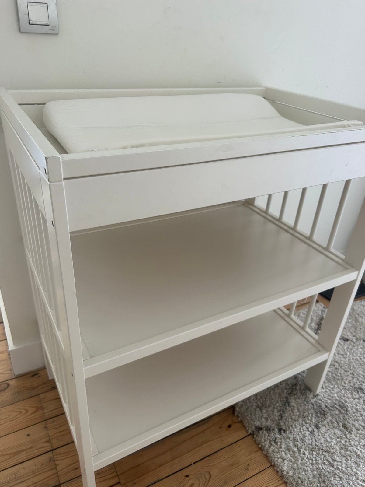 Table à langer, Kinderen en Baby's, Kinderkamer | Commodes en Kasten, Ophalen, Zo goed als nieuw