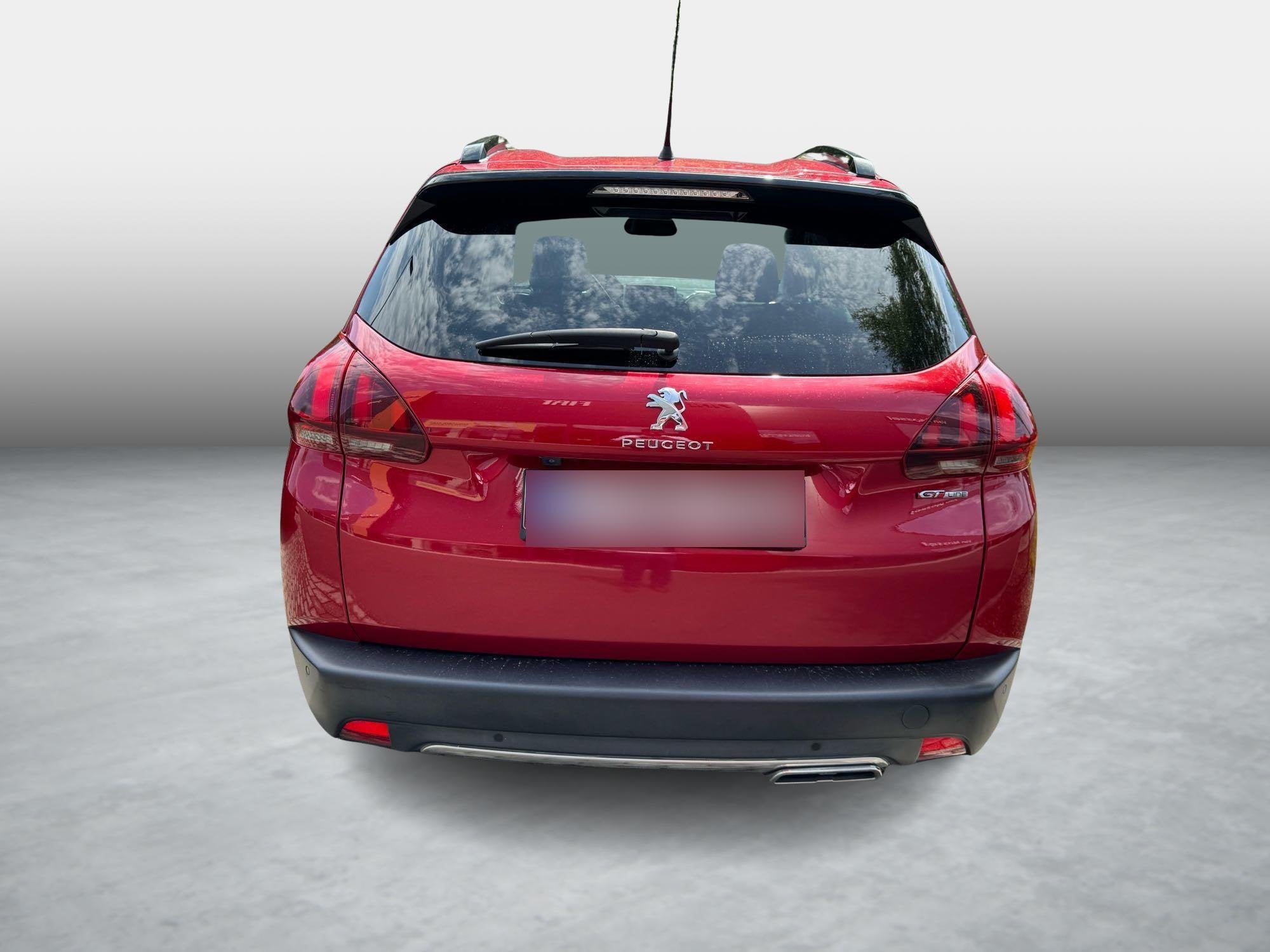 Peugeot 2008 1.2 Puretech 96kW S&S GT Line, Auto's, Peugeot, Voorwielaandrijving, Stof, Zwart, Automatische klimaatregeling