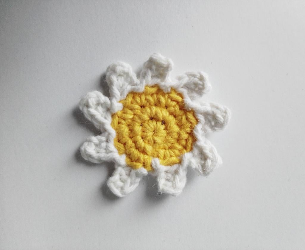Marguerite au crochet, Enlèvement ou Envoi, Neuf, Crochet, Autres types
