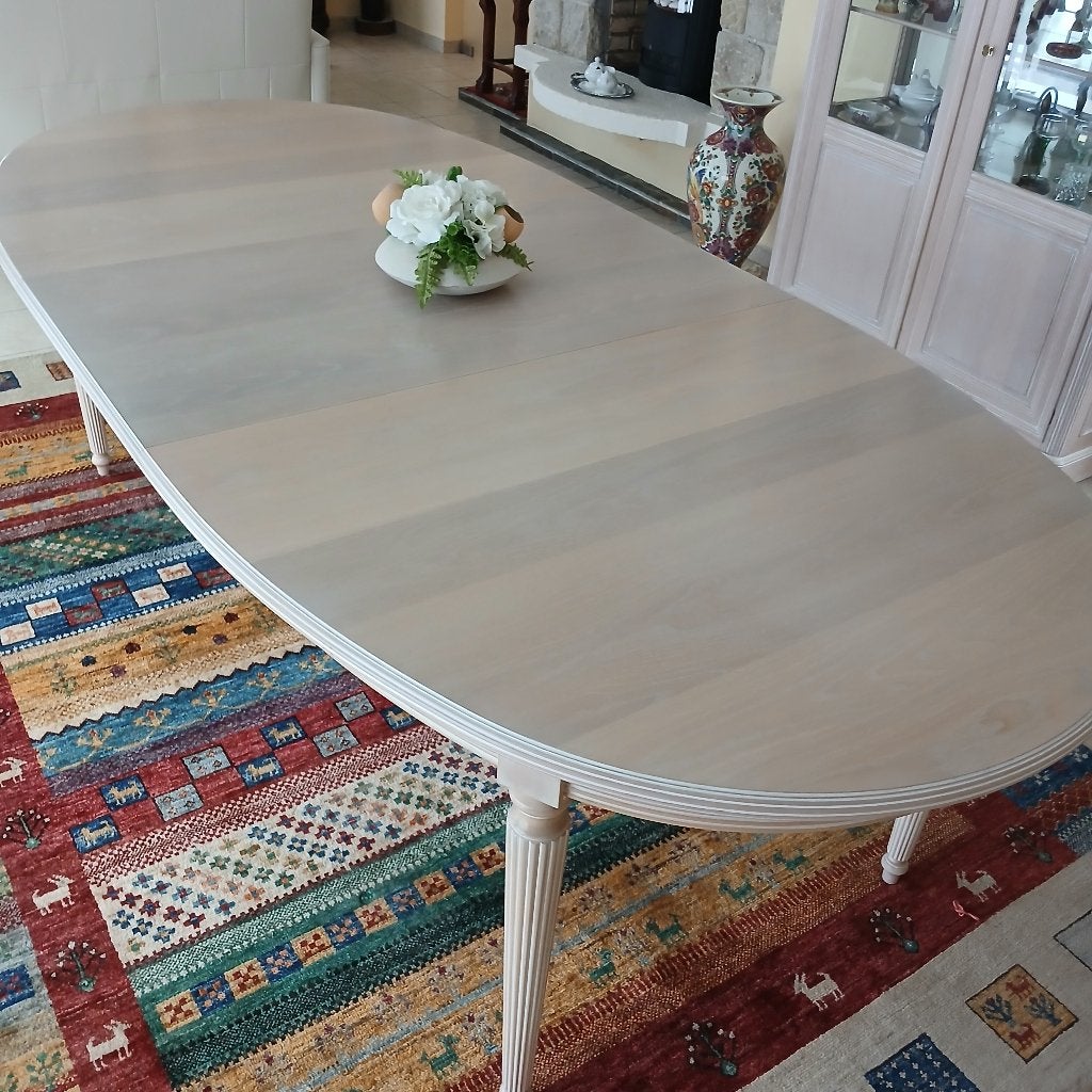 Uitschuifbare eettafel, Ophalen, Zo goed als nieuw