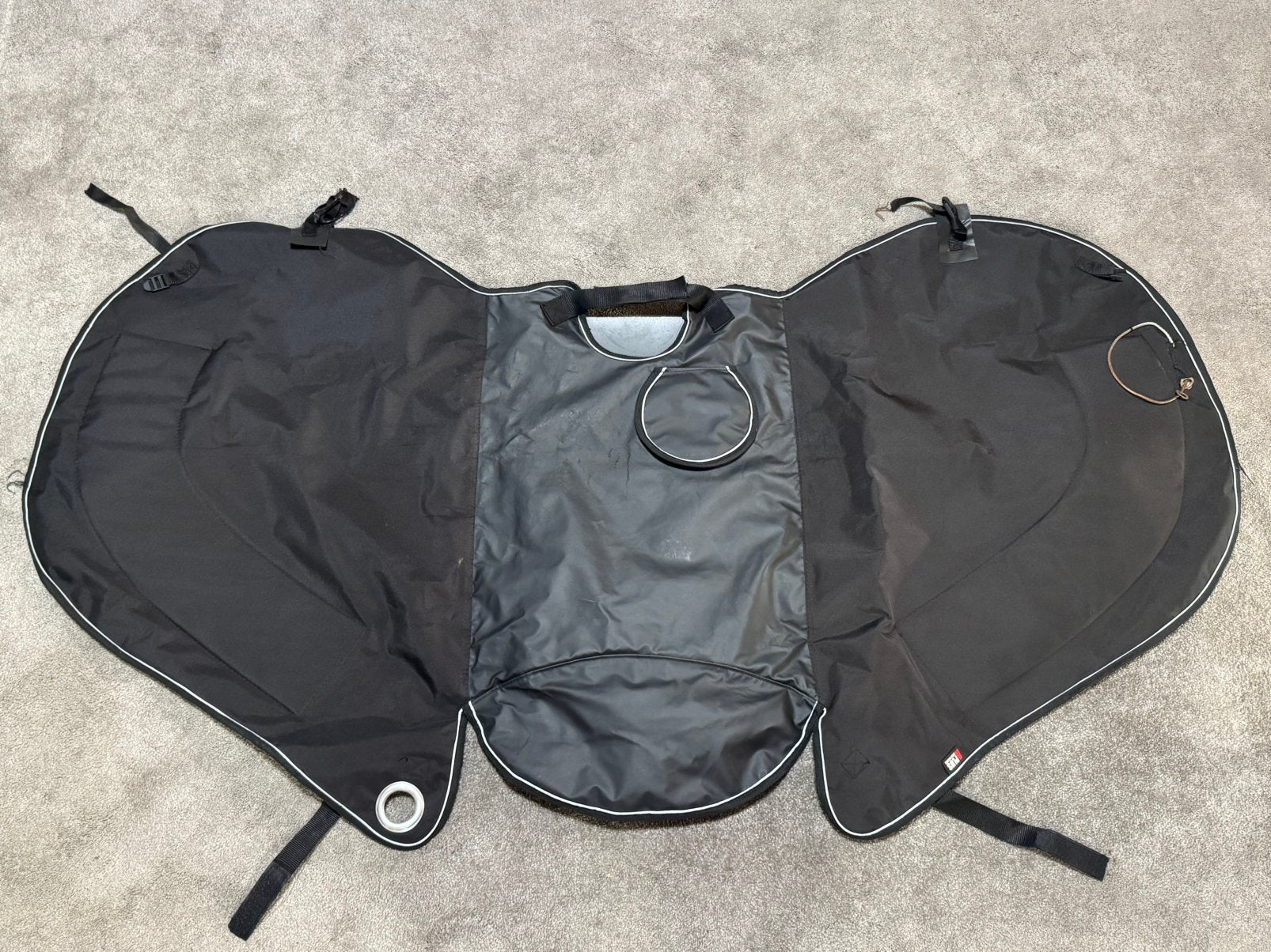 Robe à jambes APLUS-LINE — GTS Toscana — 2025 - NOIRE, Vélos & Vélomoteurs, Pièces de cyclomoteur | Scooters, Comme neuf, Enlèvement